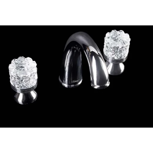 Купить купить смеситель для раковины, boheme crystal, хром арт. 277-crst