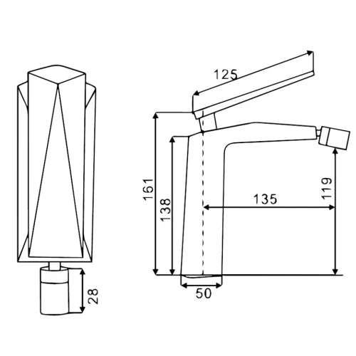 Купить купить смеситель для биде, boheme venturo, черный, золото арт. 386-b