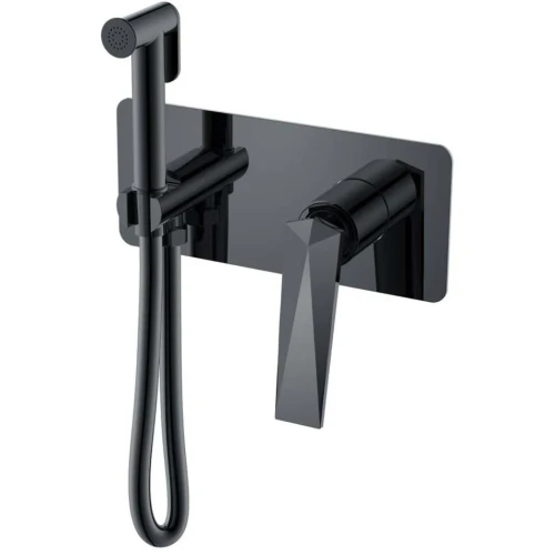 Купить купить гигиенический душ со смесителем, boheme venturo, оружейная сталь арт. 377-sgm