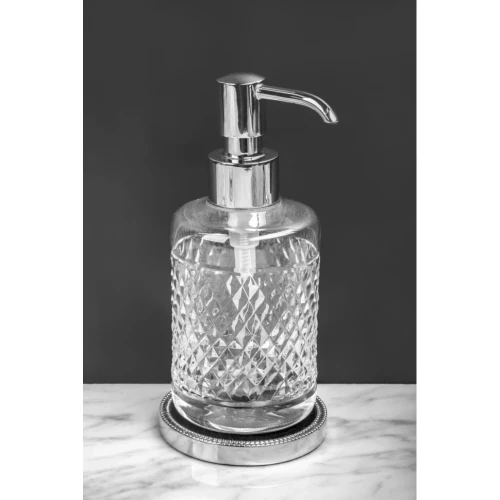 Купить купить дозатор для жидкого мыла, boheme murano cristal, хром арт. 10227