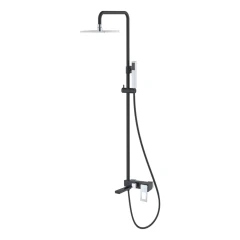 Душевая система, Boheme Q, черный, хром арт. 148-BCR