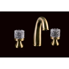 Смеситель для раковины, Boheme Crystal, бронза арт. 317-CRST