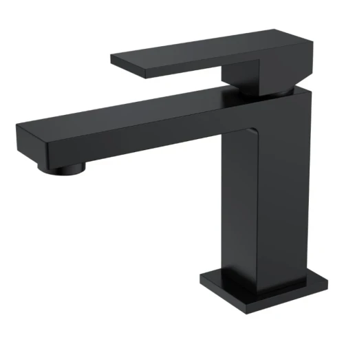 Купить купить смеситель для раковины, boheme qubic, черный арт. 471-b