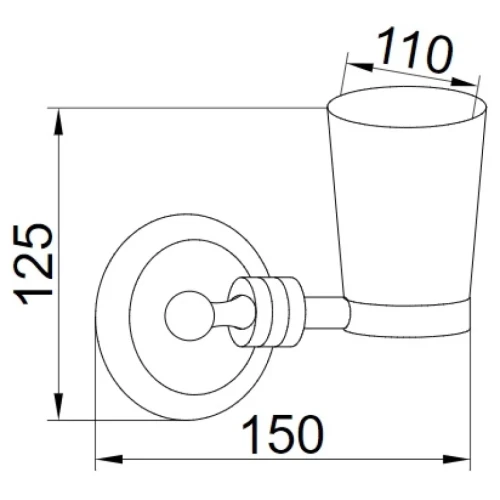 Купить купить стакан для зубных щеток, boheme hermitage, бронза арт. 10323
