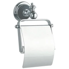 Держатель туалетной бумаги с крышкой, Boheme Vogue, хром арт. 10181