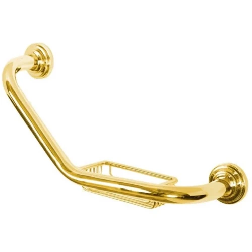 Купить купить поручень с мыльницей, boheme imperiale, золото арт. 10422