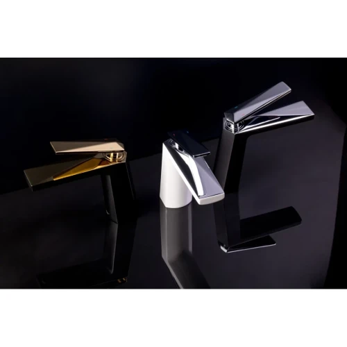 Купить купить смеситель для раковины, boheme venturo, белый, золото арт. 381-w