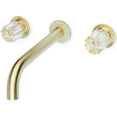 Смеситель для раковины, Boheme Elegante, золото арт. 152-2-MG-EL