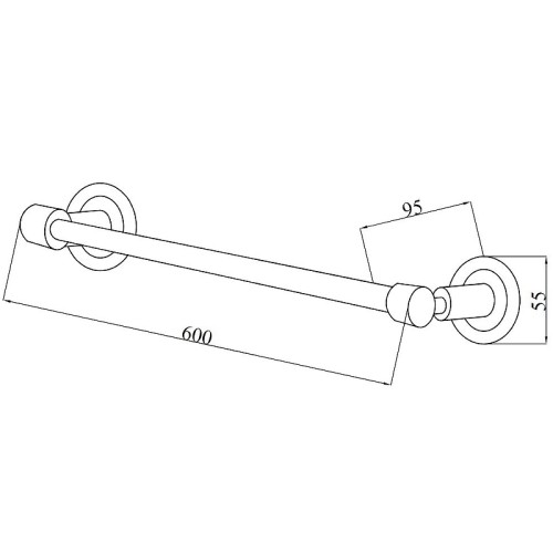 Купить купить полотенцедержатель, boheme murano, золото, фиолетовый арт. 10902-v-g