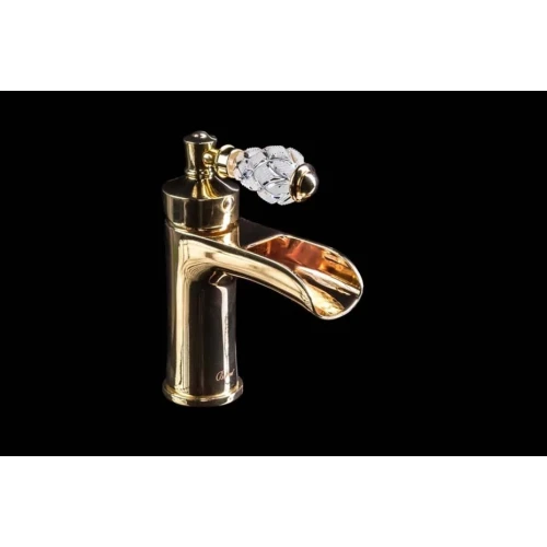 Купить купить смеситель для раковины, boheme vogue, золото арт. 211-crst