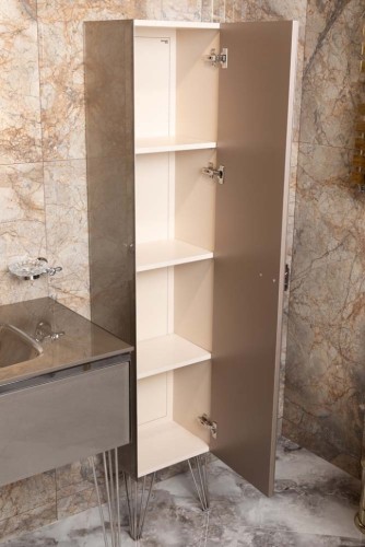 Купить купить шкаф пенал, подвесной, armadi art lucido, дельмар арт. 772-d