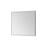 Купить купить зеркало с подсветкой с сенсорным выключателем и подогревом, armadi art modern, оружейная сталь арт. 543-080-gm