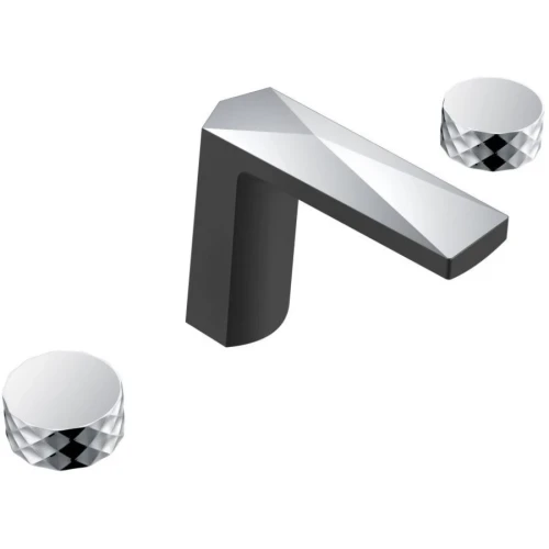 Купить купить смеситель для раковины, boheme venturo, черный арт. 150-bcr-diamond