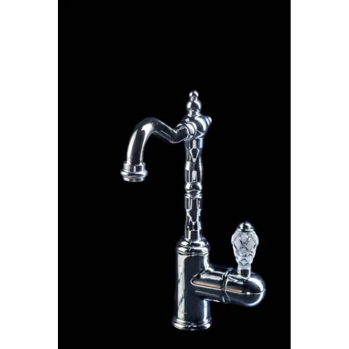 Купить купить смеситель для раковины, boheme crystal, хром арт. 262-crst