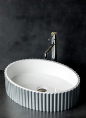 Раковина-чаша, Armadi Art NeoArt, серебро, белый арт. 878-S