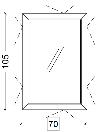 Купить купить зеркало с подсветкой, armadi art dolce, капучино арт. 567-cp