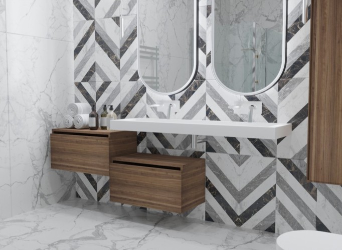 Купить купить тумба подвесная, armadi art flat, dark oak арт. 897-080-d