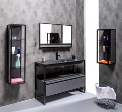 Тумба подвесная, Armadi Art Loft, антрацит арт. 894-120-A