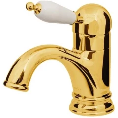 Смеситель для раковины, Boheme Tradizionale Oro, золото арт. 281