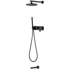 Душевая система, Boheme Spectre, черный арт. 454-2-B