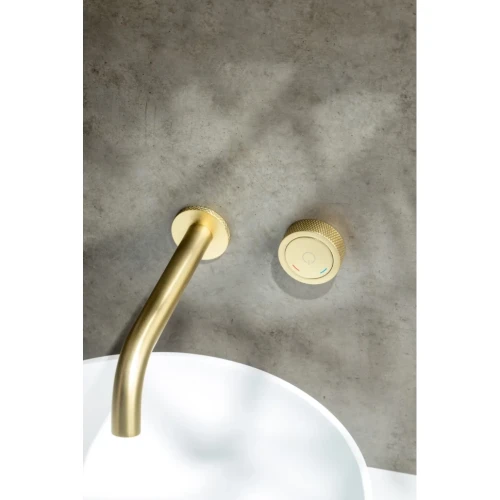 Купить купить смеситель для раковины, boheme tech, золото арт. 158/2-mg