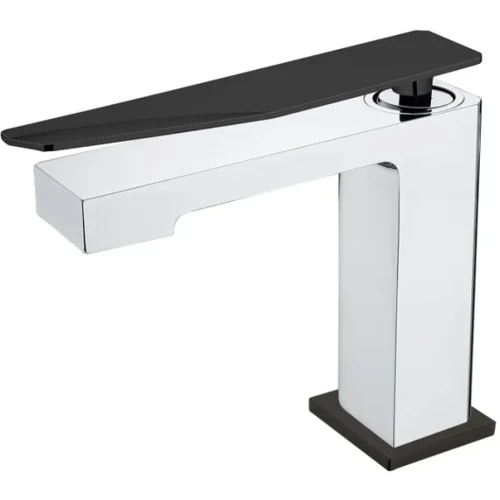 Купить купить смеситель для раковины, boheme q, хром, черный арт. 141-crb.2