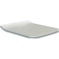 Крышка для унитаза, slim глянец белый, Boheme Mirage арт. 968-W