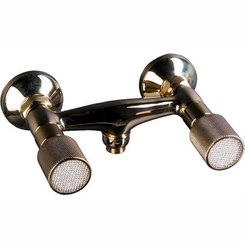 Купить купить смеситель для душа, boheme royal cristal, золото арт. 294-royal