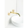 Купить купить смеситель для раковины, boheme prestige, золото арт. 152-2-g-pr