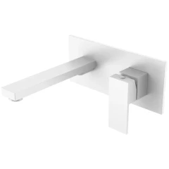 Смеситель для раковины, Boheme Qubic, белый арт. 475-MW