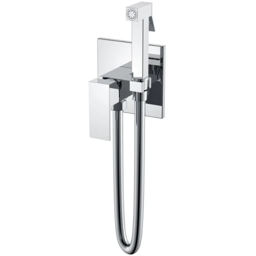 Купить купить гигиенический душ со смесителем, boheme qubic, хром арт. 477-cr