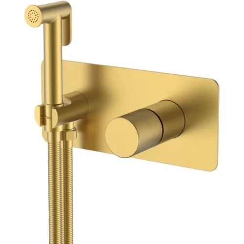 Купить купить гигиенический душ со смесителем, boheme stick, золото арт. 127-mg.4
