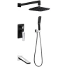 Купить купить душевая система, boheme venturo, черный, хром арт. 374-b-2