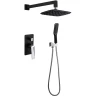 Купить купить душевая система, boheme venturo, черный, хром арт. 374-b