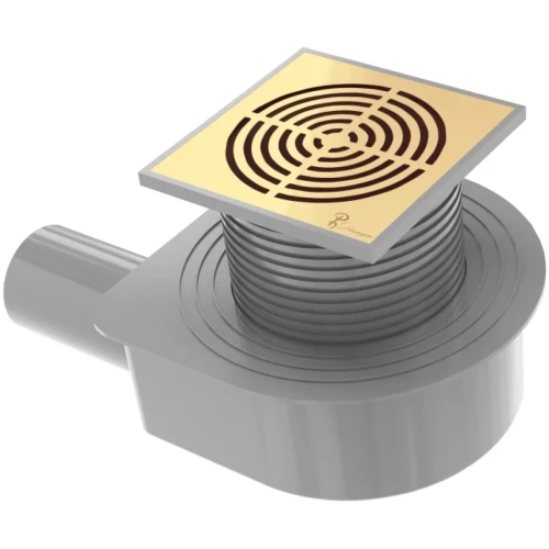 Купить купить душевой трап с решеткой, armadi art smart design, золото арт. 984-15-g