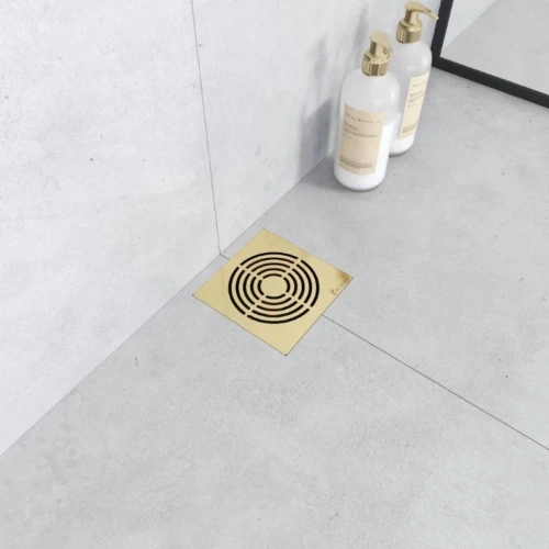 Купить купить душевой трап с решеткой, armadi art smart design, золото арт. 984-15-g