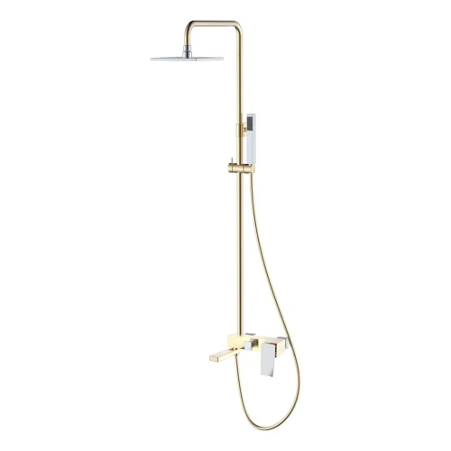 Купить купить душевая система, boheme q, золото, хром арт. 148-gcr.2