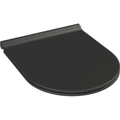Крышка для унитаза slim, Boheme Bianca, 966-B цвет: черный