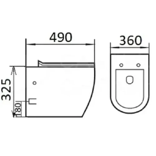 Купить купить унитаз биде подвесной с сиденьем микролифт, boheme nero, черный арт. 961-set-2-b