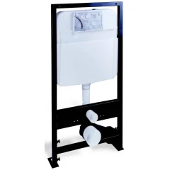 Инсталляция для унитаза без клавиши смыва, Boheme, черный арт. 666