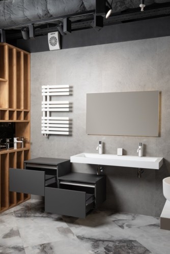 Купить купить тумба подвесная, armadi art vallessi, антрацит арт. 897-060-a mat