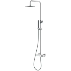 Душевая система, Boheme Stick, белый, хром арт. 128-WCR.2
