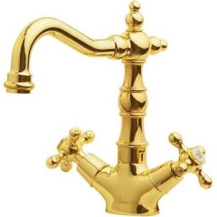Смеситель для раковины, Boheme Tradizionale Oro, золото арт. 292-BSW