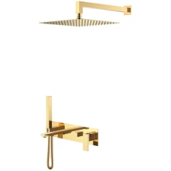 Душевая система, Boheme Qubic, золото арт. 474-G