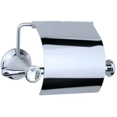 Держатель туалетной бумаги с крышкой, Boheme Puro, хром арт. 10701