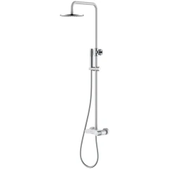 Душевая система, Boheme Stick, белый, хром арт. 128-WCR