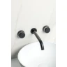 Купить купить смеситель для раковины, boheme aura, черный арт. 152-2-b-a