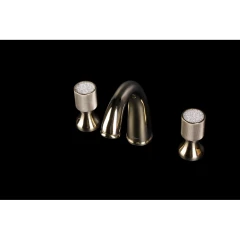 Смеситель для раковины, Boheme Royal Cristal, золото арт. 297-Royal/CRST