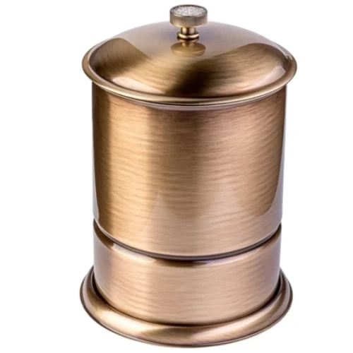 Купить купить ведро для мусора, boheme royal cristal, бронза арт. 10927-br