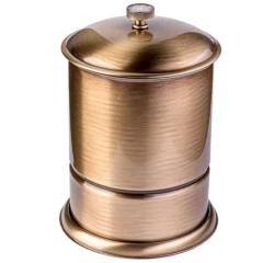 Ведро для мусора, Boheme Royal Cristal, бронза арт. 10927-BR